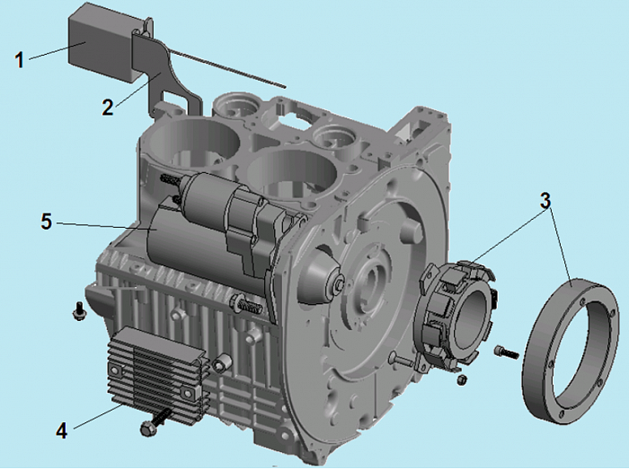 13 ДЕТАЛИ ДИГАТЕЛЯ - БЛОК - СВЕЧА - ГЛОВКА - КЛАПАНА - ПРОКЛАДКИ ГЕНЕРАТОР CHAMPION DG10000E-3