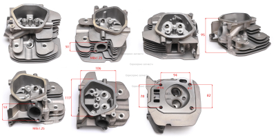Головка цилиндра в комплекте