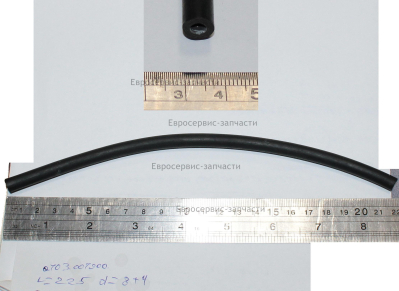 Трубка топливная D.4х8х140 мм