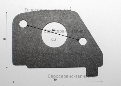 Прокладка карбюратора. 14004-A142-0000. БИГ 1000