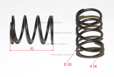 Пружина клапана