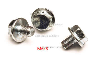 Болт фланцевый M6х12 мм