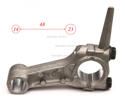Шатун в сборе, 14-48-23. КБ 4. СМ. 0400.312500