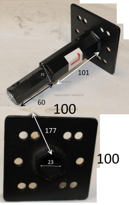 Ступица левая внешняя. 809201-1. КБ 470