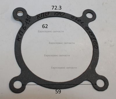 Прокладка плиты клапанной нижняя