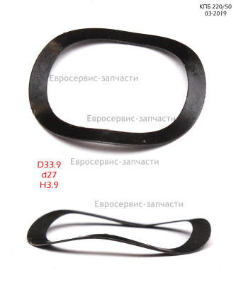 Шайба волнистая