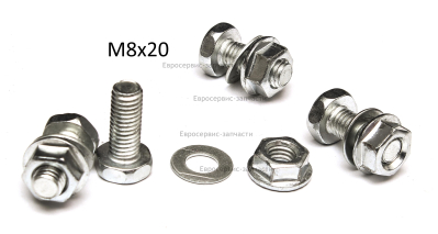 Болт фланцевый M8х25 мм