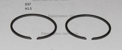 Комплект колец поршневых D.37х1,5 мм