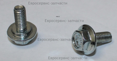 Болт фланцевый M6х15 мм