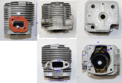Цилиндр, D48, 1E48F. HY-E58044. БМ 70В.Н