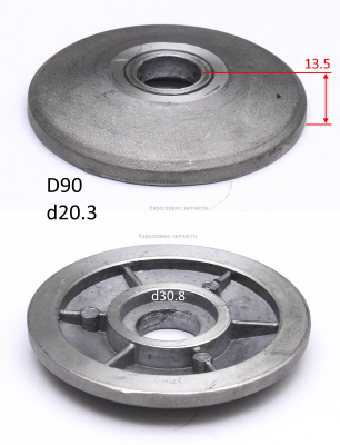 Фланец внешний 350-400-018