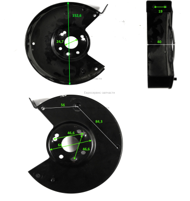 Кожух защитный (левый)