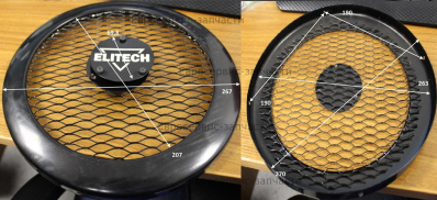 Решетка защитная передняя