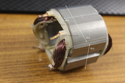 Статор , ZJ-2008-02 , ERH 0724HRE